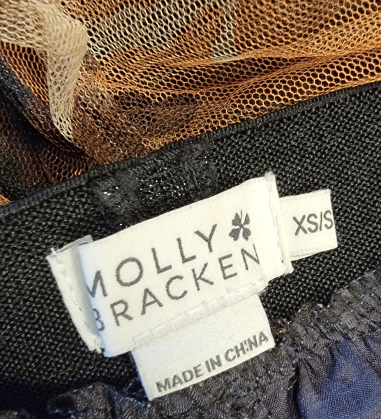 Molly Bracken Brown Camo Tulle Skirt