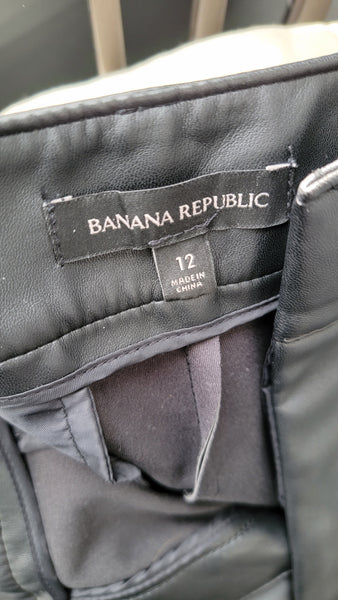 Banana Republic Faux Leather Pants