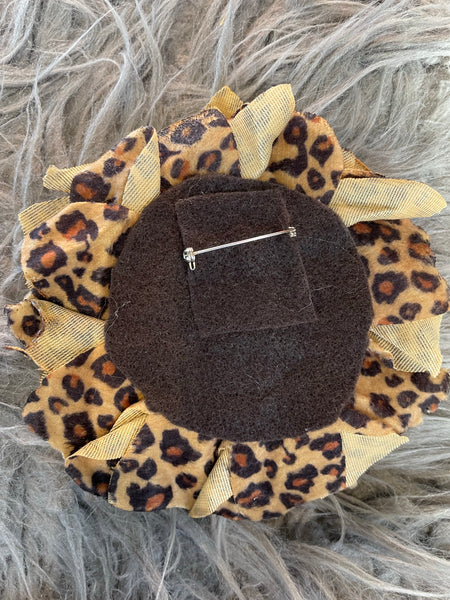 Velvet Flower Pin