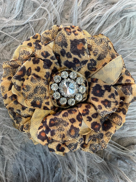 Velvet Flower Pin