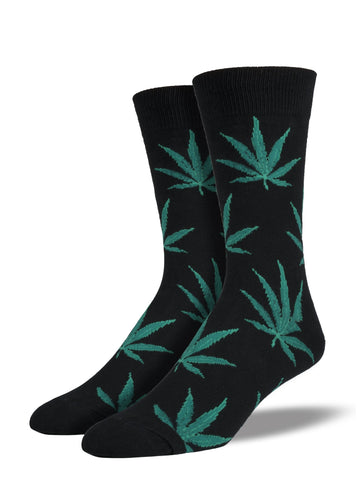 Men's Pot Leaf Socks