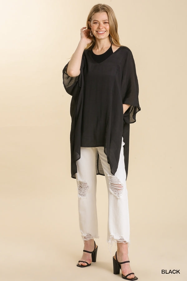 Gauze Kaftan Top – Northside Cellar